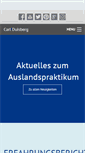 Mobile Screenshot of carl-duisberg-auslandspraktikum.de